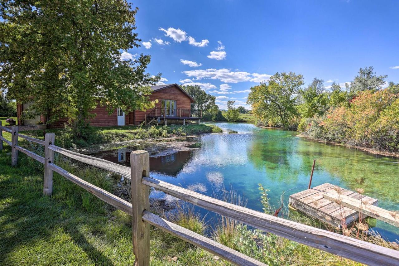 Rustic Spearfish Cabin On 12-Acre Trout Farm Extérieur photo