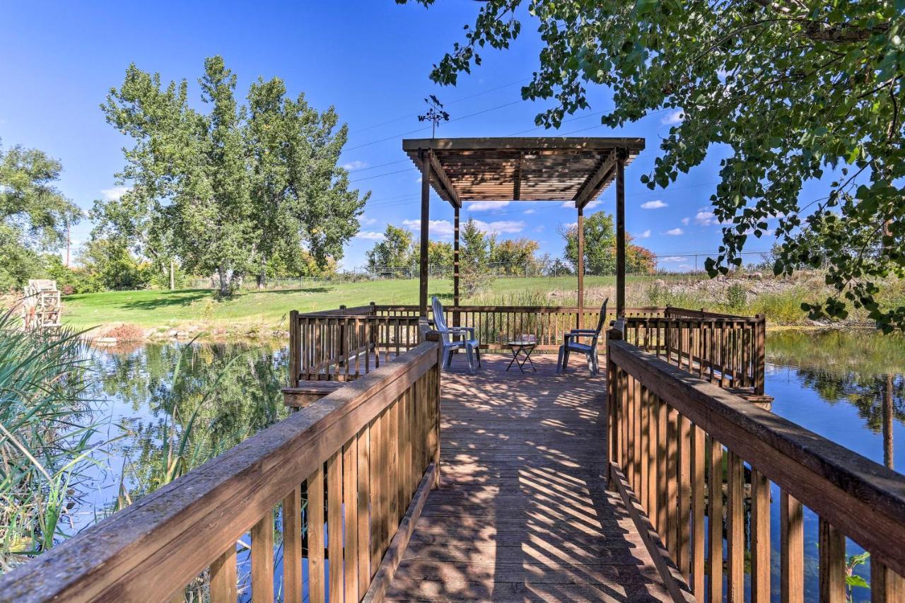 Rustic Spearfish Cabin On 12-Acre Trout Farm Extérieur photo